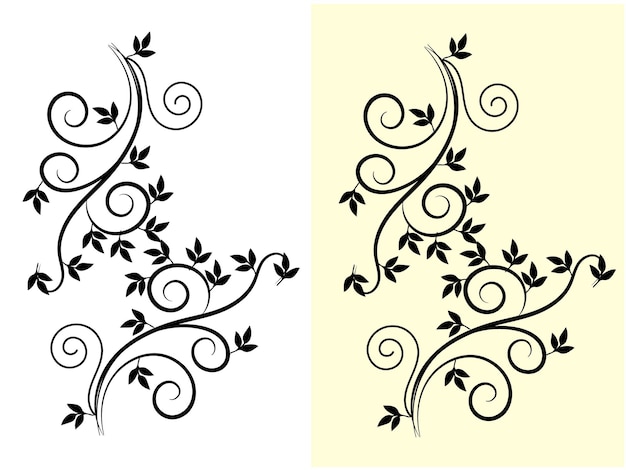 colección de elementos ornamentales de lujo de vector