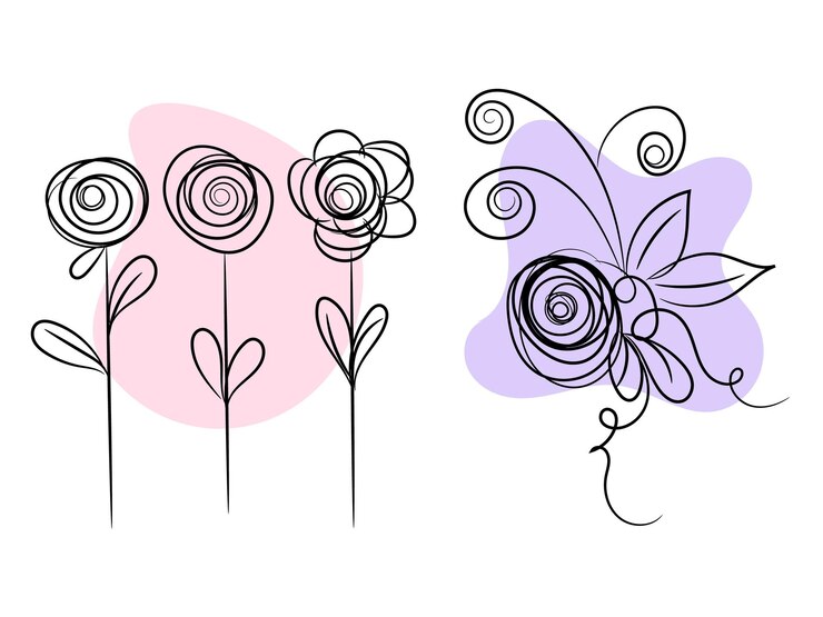 Vector colección de elementos de plantilla dibujados a mano