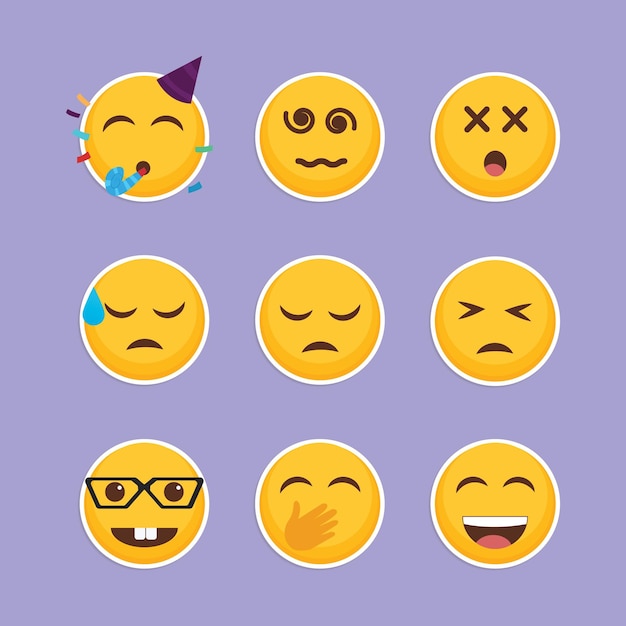 Colección de emojis de Whatsapp