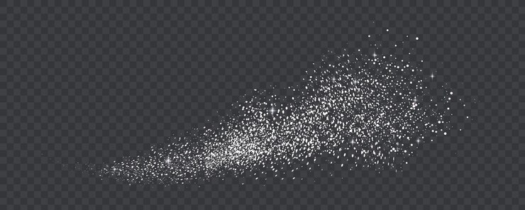 Vector colección de estrellas relucientes con remolinos dorados y brillantes diseño de brillo