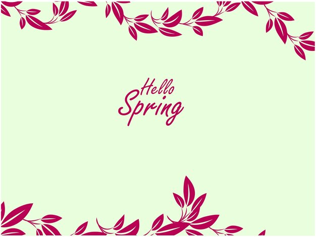 Colección de etiquetas vectoriales de primavera