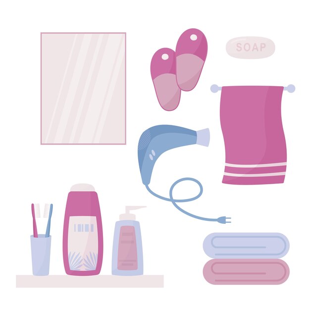 colección femenina para el baño
