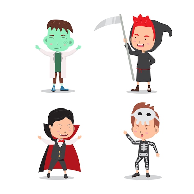 Colección de fiestas personalizadas de Halloween