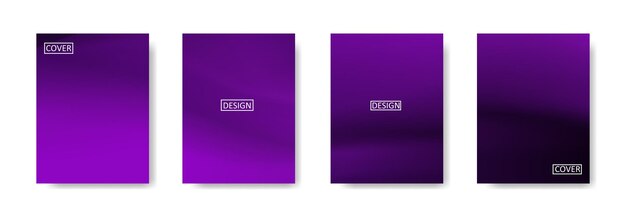 Colección de fondo degradado para banner de cartel flyer