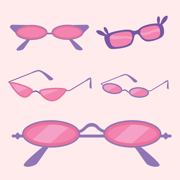 Colección de gafas de sol Y2K