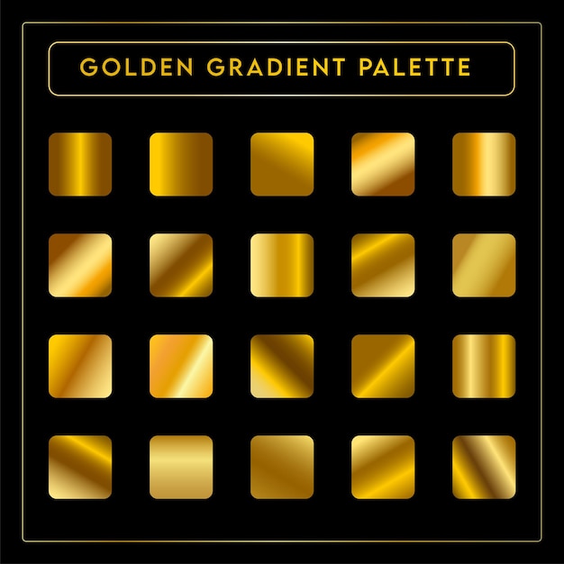 Colección de grados de oro
