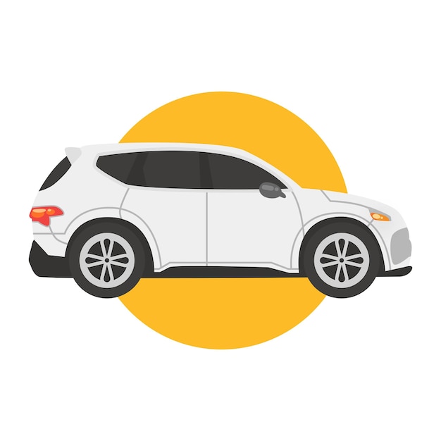 Colección gratuita de iconos vectoriales que representan varios modelos de automóviles para uso de iconos