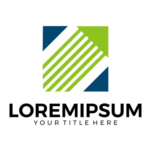 Colección gratuita de logotipos de empresas de color vectorial