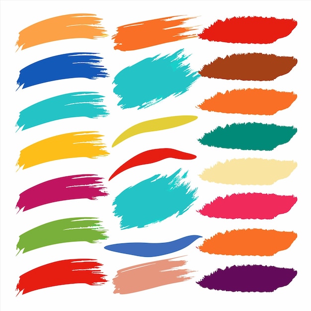 una colección de hilos de diferentes colores con diferentes colores