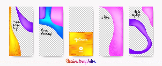 Colección de historias de instagram