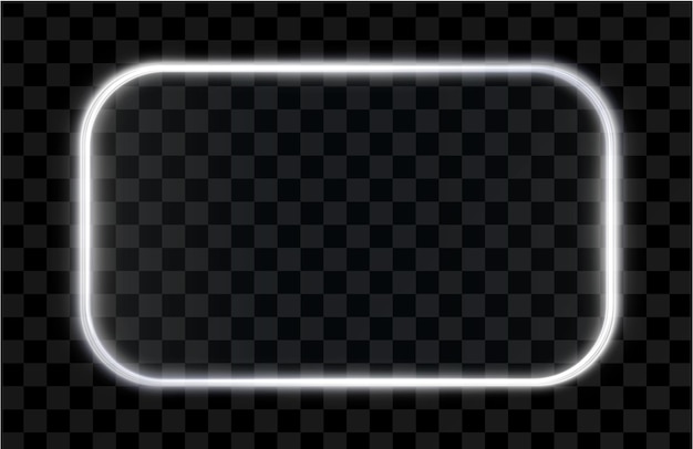 Colección de hud futurista marco blanco claro HUD PNG Fondo tecnológico Vidrio claro blanco