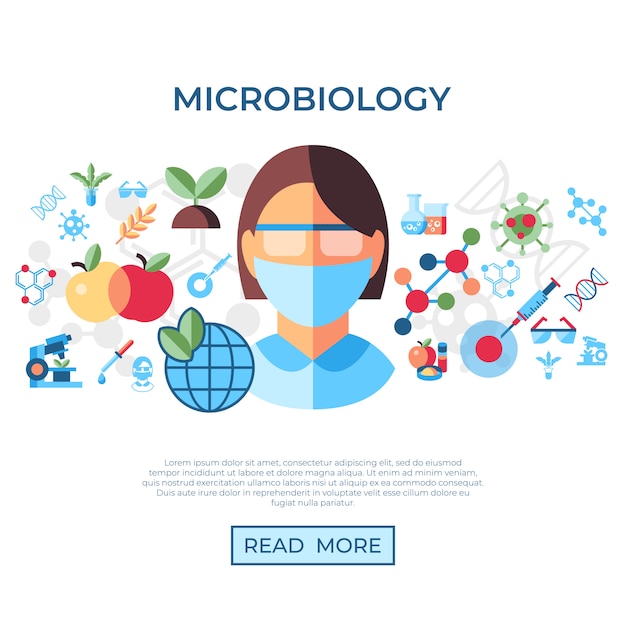 Colección de iconos de biotecnología