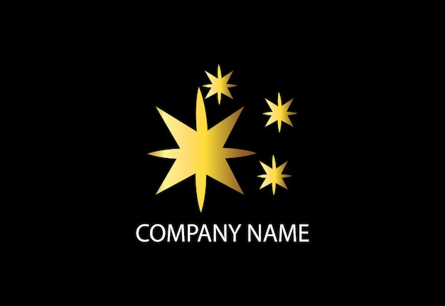 Colección de iconos y logotipos de estrellas.