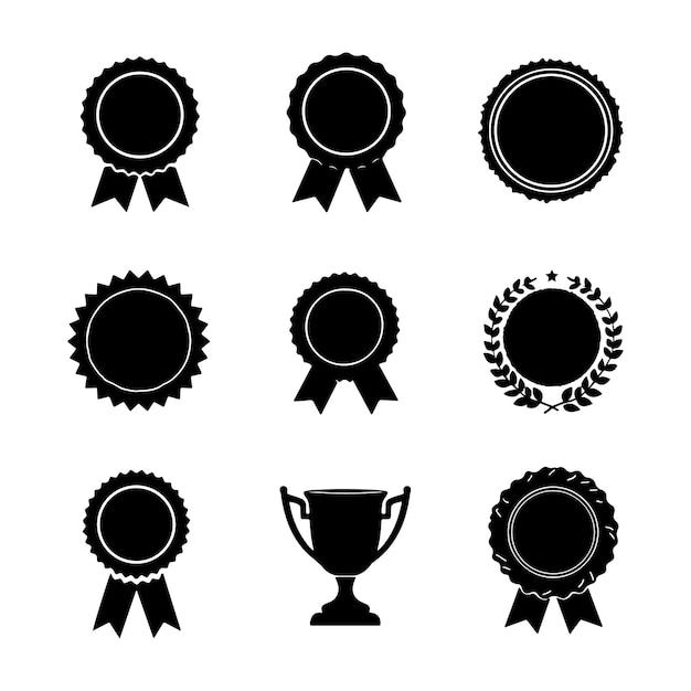 Colección de iconos de premios