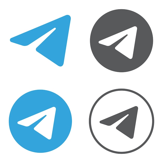 colección de iconos de redes sociales originales y redondas o logotipos de redes sociales de iconos vectoriales planos