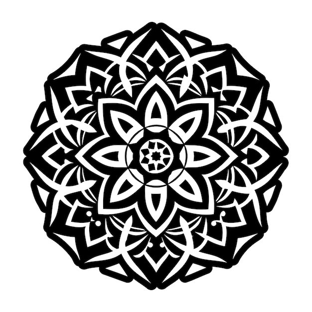 Colección de íconos de símbolos religiosos de estilo glifo