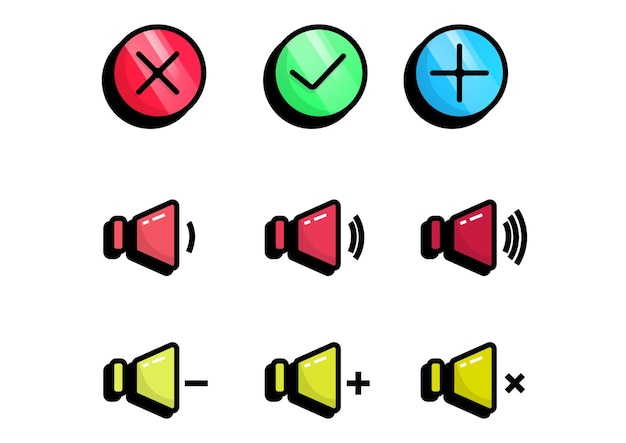 Colección de iconos vectoriales