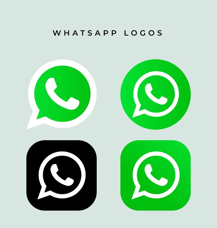 Vector colección de iconos de whatsapp