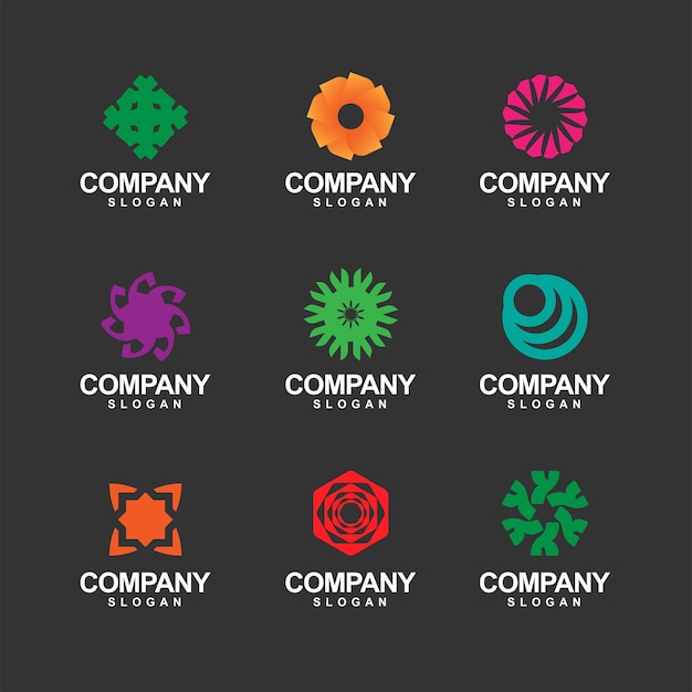 Colección de ideas de logotipos corporativos