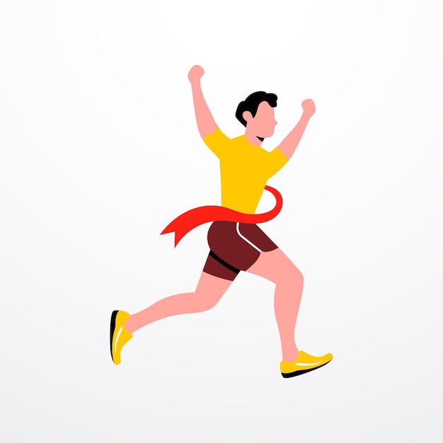 Colección de ilustraciones para el Día Mundial del Atletismo