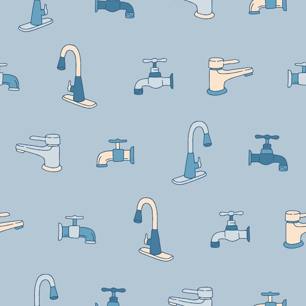 Colección de ilustraciones de patrones sin costuras vectoriales para la decoración de papel tapiz impreso