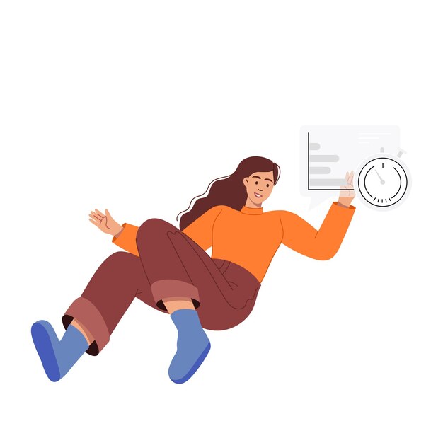 Colección de ilustraciones planas de la ciencia de datos