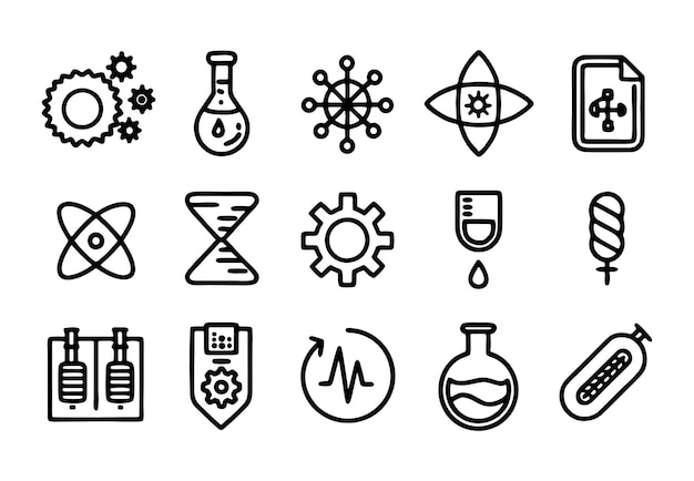 una colección de imágenes en blanco y negro con las palabras "test quot" en ellas