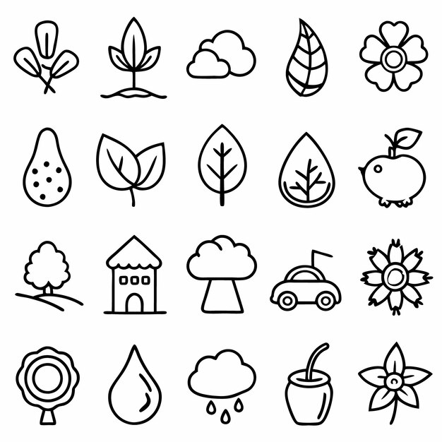 una colección de imágenes en blanco y negro que incluyen una casa y una flor