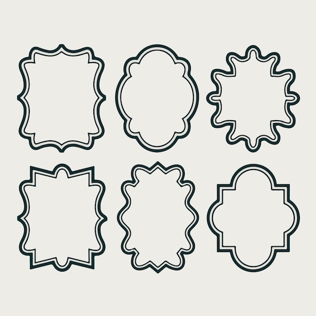 una colección de imágenes de diferentes diseños y formas