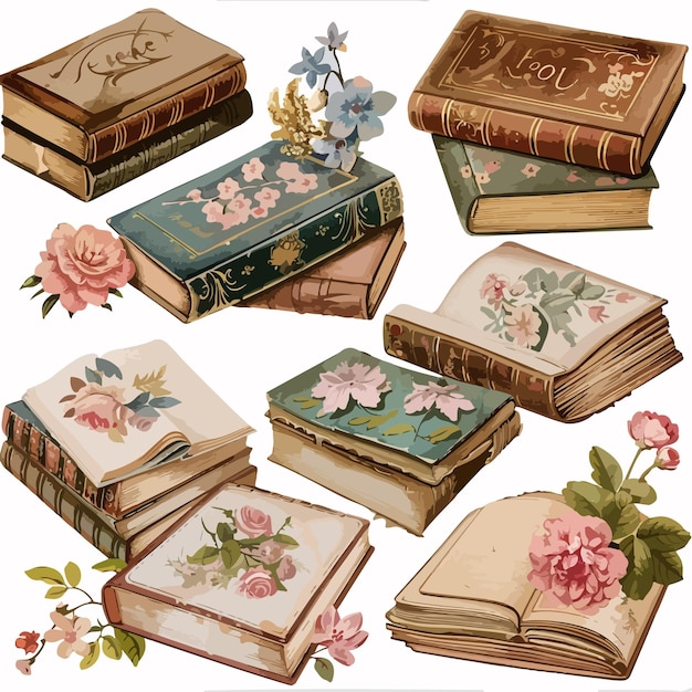 una colección de libros incluyendo la palabra la palabra en la parte superior