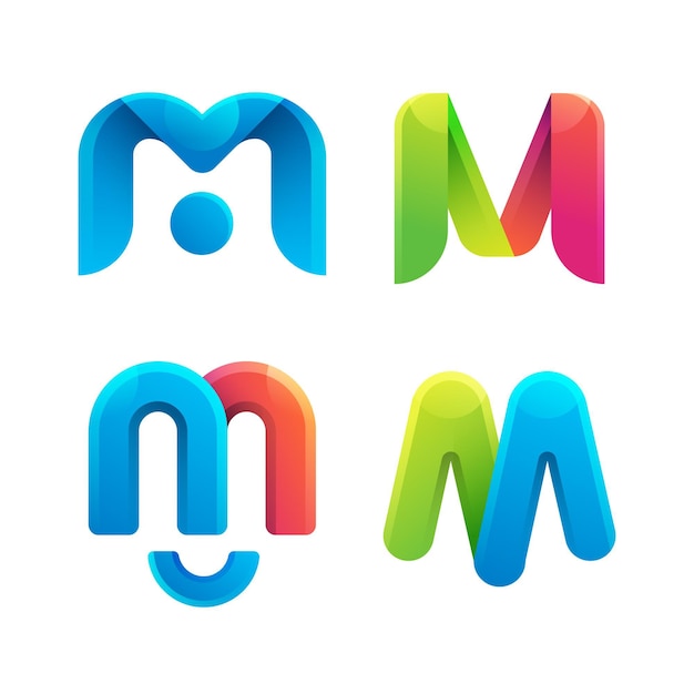 Colección de logo M