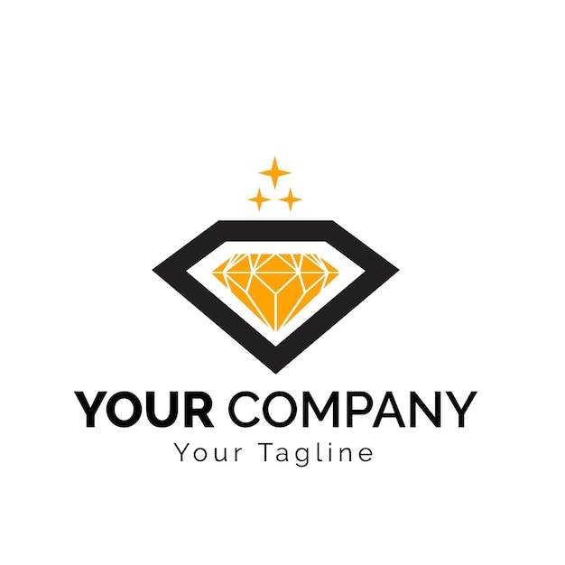Colección de logos de diamante