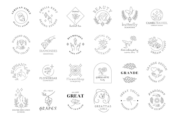 Colección de logotipos 01