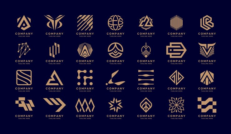 Colección de logotipos abstractos. conjunto de logotipo y logomark