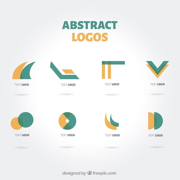 Colección de logotipos abstractos