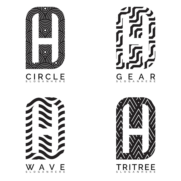 colección de logotipos abstractos