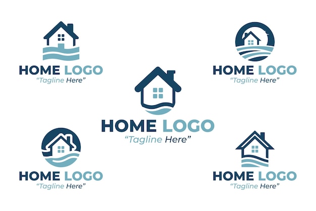 Colección de logotipos de la casa