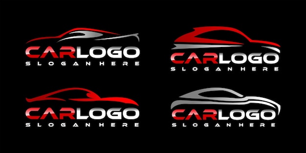 colección de logotipos de coches