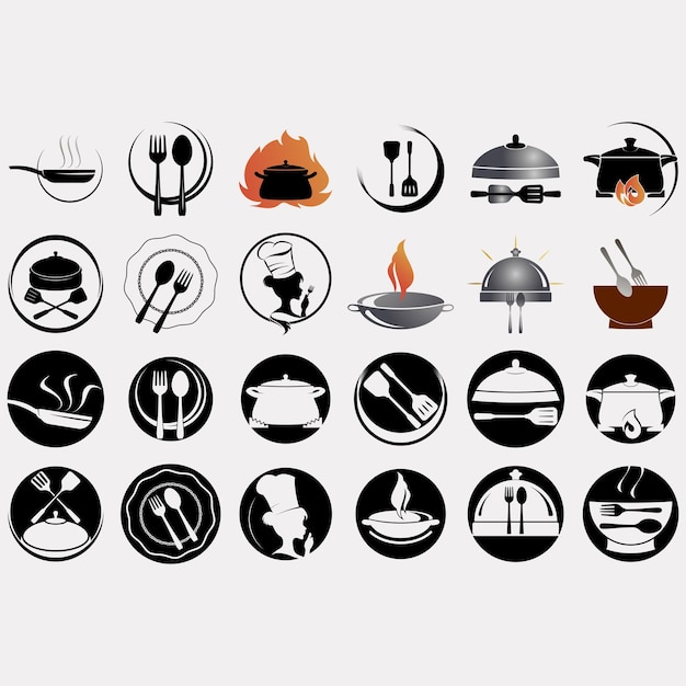 colección de logotipos de conejos