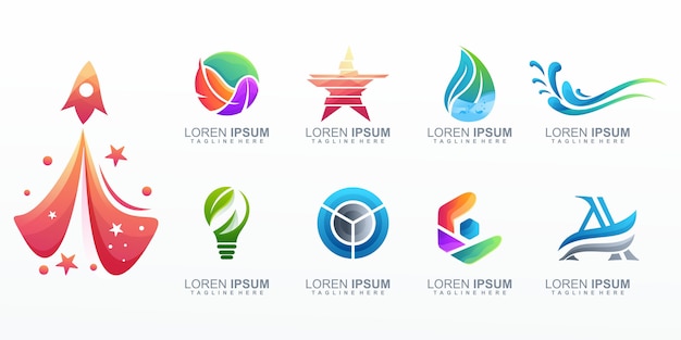 Colección de logotipos corporativos