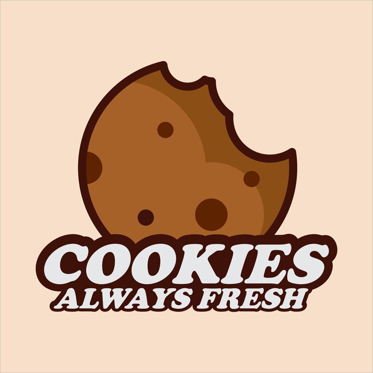 Colección de logotipos de diseño vectorial de cookies