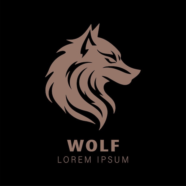 Colección de logotipos de lobo