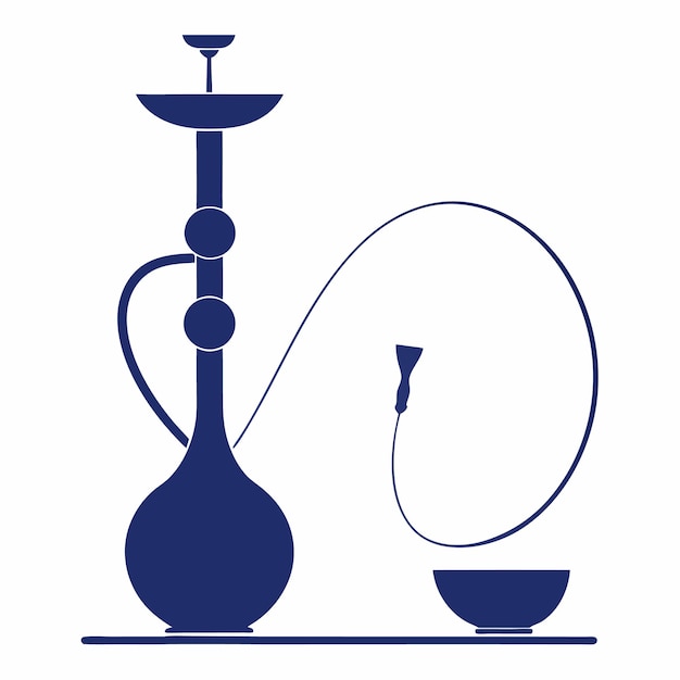 Colección de logotipos de narguile elegantes y modernos