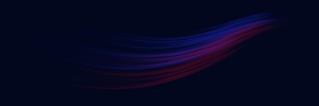 Colección de luz de neón Líneas de luz de velocidad