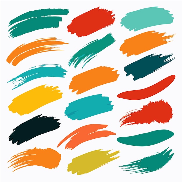 una colección de marcadores de diferentes colores con diferentes colores y colores
