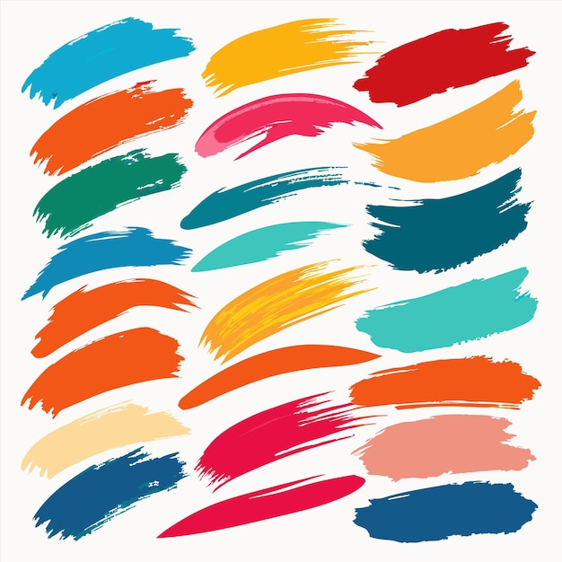 una colección de marcadores de diferentes colores con diferentes colores