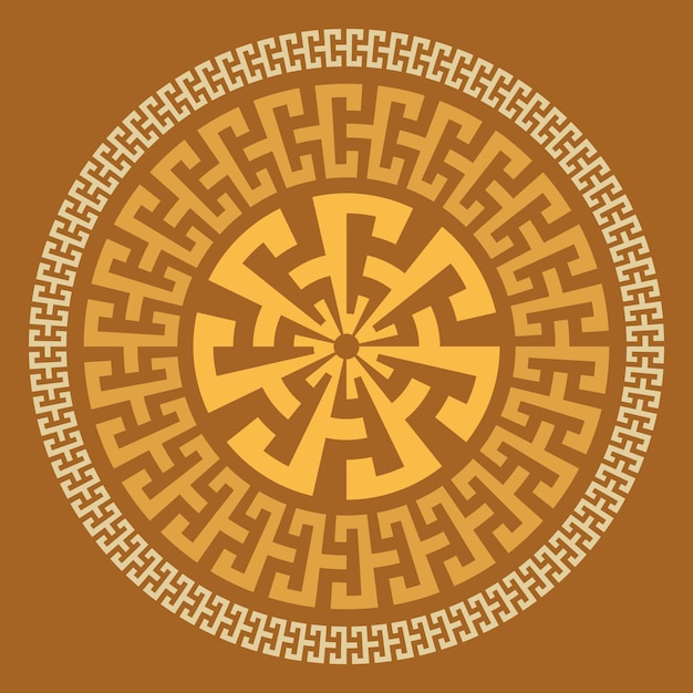 Colección de marco clave griego Decorativo antiguo meandro Grecia frontera conjunto ornamental