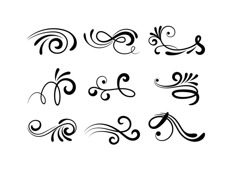 Vector colección de marcos de lujo bordes y esquinas con remolinos ornamentados buenos para tarjetas de felicitación