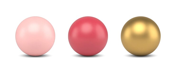Vector colección multicolor brillante en círculo bola realista 3d plantilla vector ilustración conjunto brillante brillante minimalista forma geométrica brillante figura en blanco maqueta diseño decorativo globo tridimensional