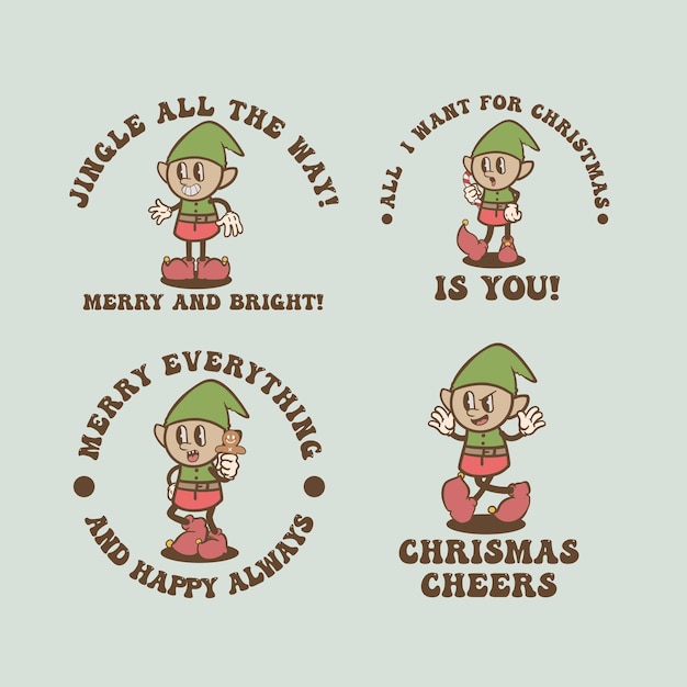 Colección de Navidad Dwarf Vintage